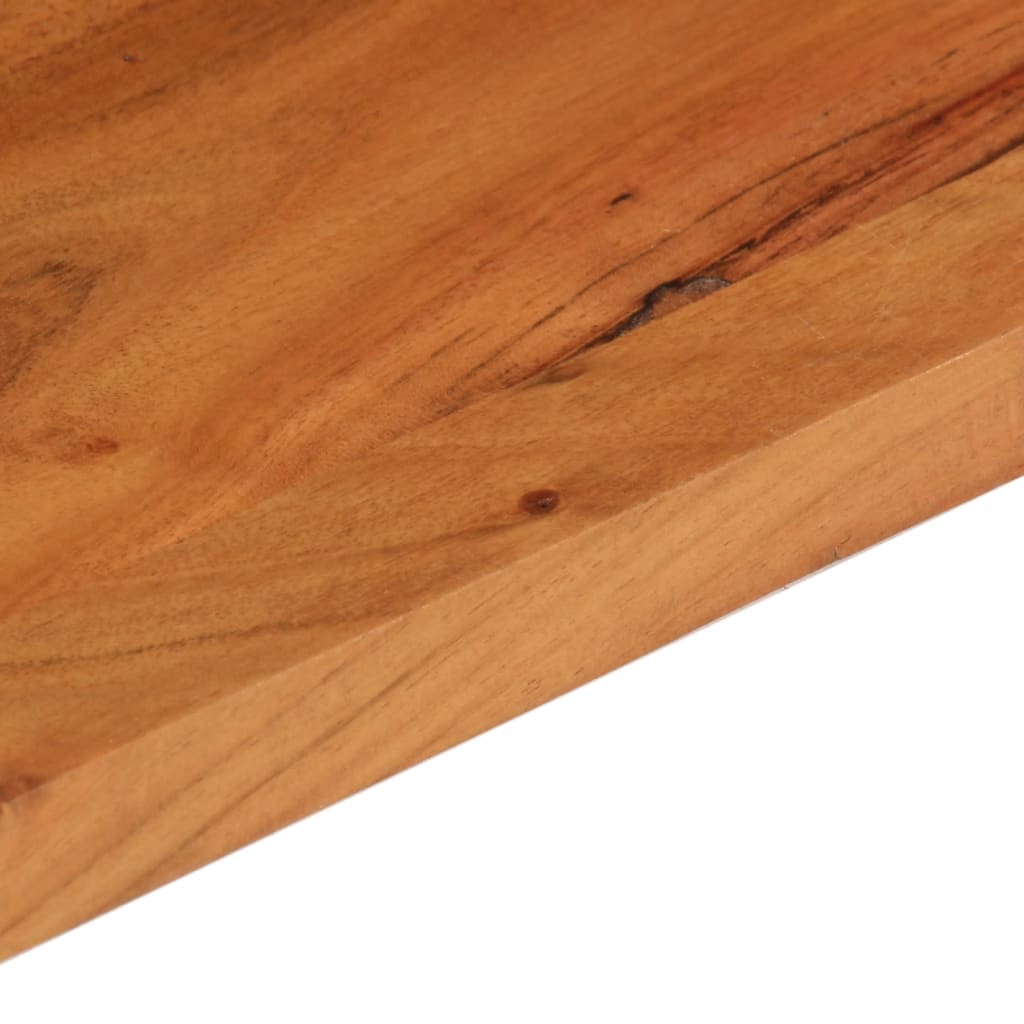 Table Top 120 x 60 x 2.5 cm Rectangular Solid Acacia Wood