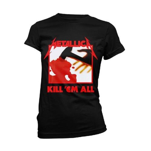 Metallica Женская футболка Kill Em All Tracks
