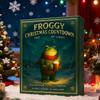 Frog Advent Calendar 2025 with 24 Highland Frog Ornaments 24 Days Christmas Countdown Calendar Christmas Advent Calendar