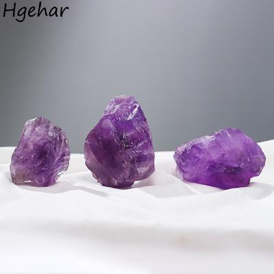Фиолетовые хрустальные камни, минеральные бусины, натуральное украшение для дома, изготовление ювелирных изделий своими руками, исцеление, рейки, большой камень, украшение, подарок, нерегулярный