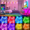 USB LED Strip Lights APP Control Color Changing 5050 RGB Led Light Flexible Lamp Tape for Festival Party Room Decoration Light