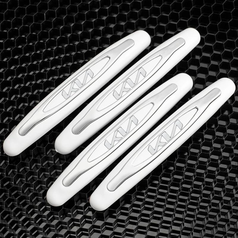4PCS Car Door Anti-collision Bumper Strip Guards Side Protector for KIA Sportage Ceed Rio Soul Picanto K5 K9 Sorento Optima ahj546