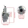 Для Yamaha YFM250 1989-1991 YFM200 1985-1989 YTM200 1983-1985 С впускным патрубком, топливным краном, квадроциклом, мотокроссом, мотоциклом, карбюратором