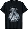 Resist Statue of Liberty Crying Protest Equality Men Women T-Shirt