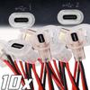 2-контактный USB Type C 5A Входной тип Зарядное гнездо со светодиодной подсветкой Водонепроницаемый USB-C Порт питания Разъем TYPE-C Гнездо