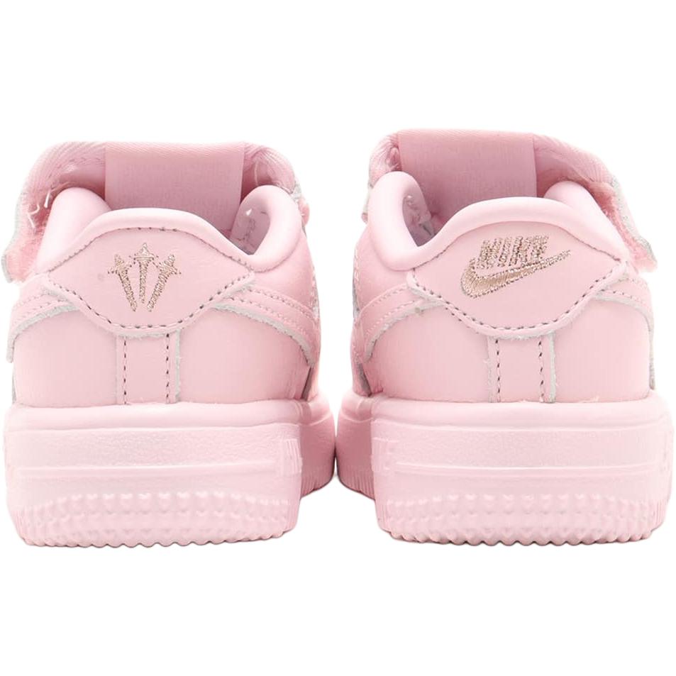 Nike Force 1 Low EasyOn Drake NOCTA сертифицированный Lover Boy розовый пенный (ТД) Детские кроссовки металлик-серебристый кобальтовый оттенок HQ1774-600