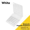 Essager Мини-клавиатура Bluetooth 8,3 дюйма, портативная кожаная оболочка, беспроводная клавиатура, зарядка планшета для Ipad Mini 6-го поколения