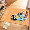 Bluey's Adventure In The Car Square rugs are a great choice for living rooms, bedrooms, home décor, and as gifts.