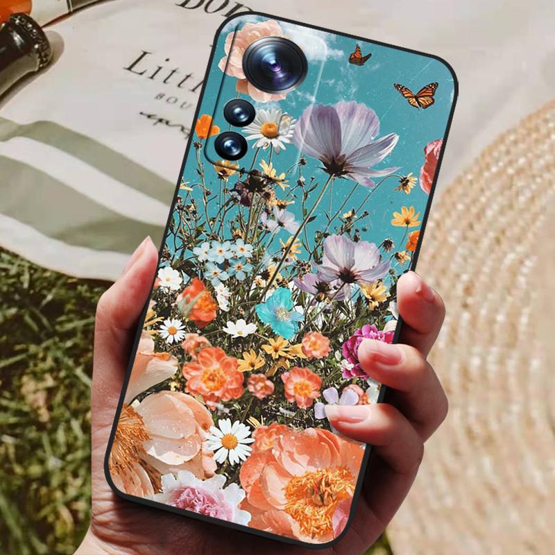 Роскошный силиконовый чехол для телефона Xiaomi 12T/12T Pro с различными узорами