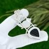 Pear Sardonyx Gemstone Bezel Daughter Handmade Ethnic Wedding Pendant 925 Silver