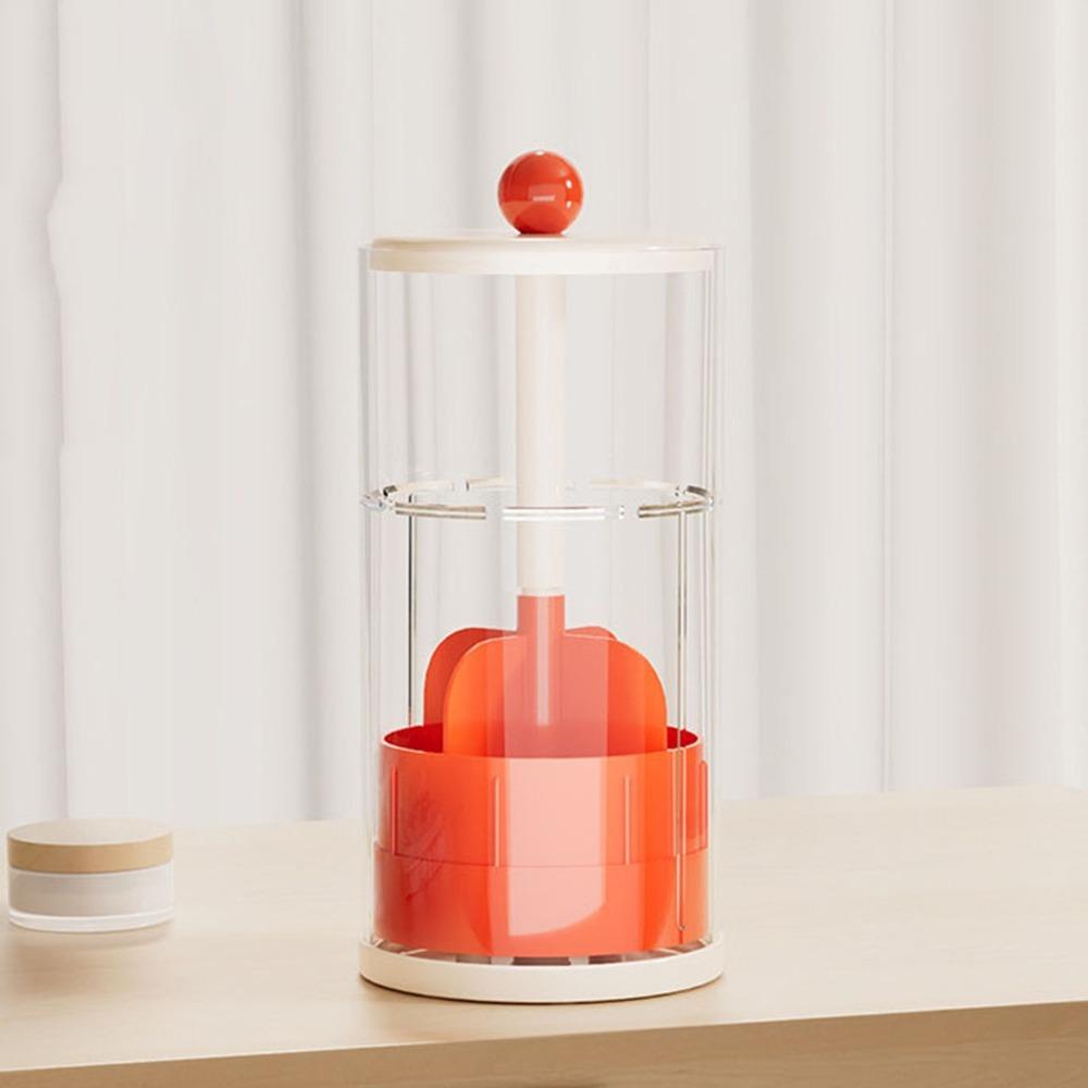 Пластиковый ящик для хранения косметики большой вместимости, туба для хранения кистей для макияжа, ванная комната