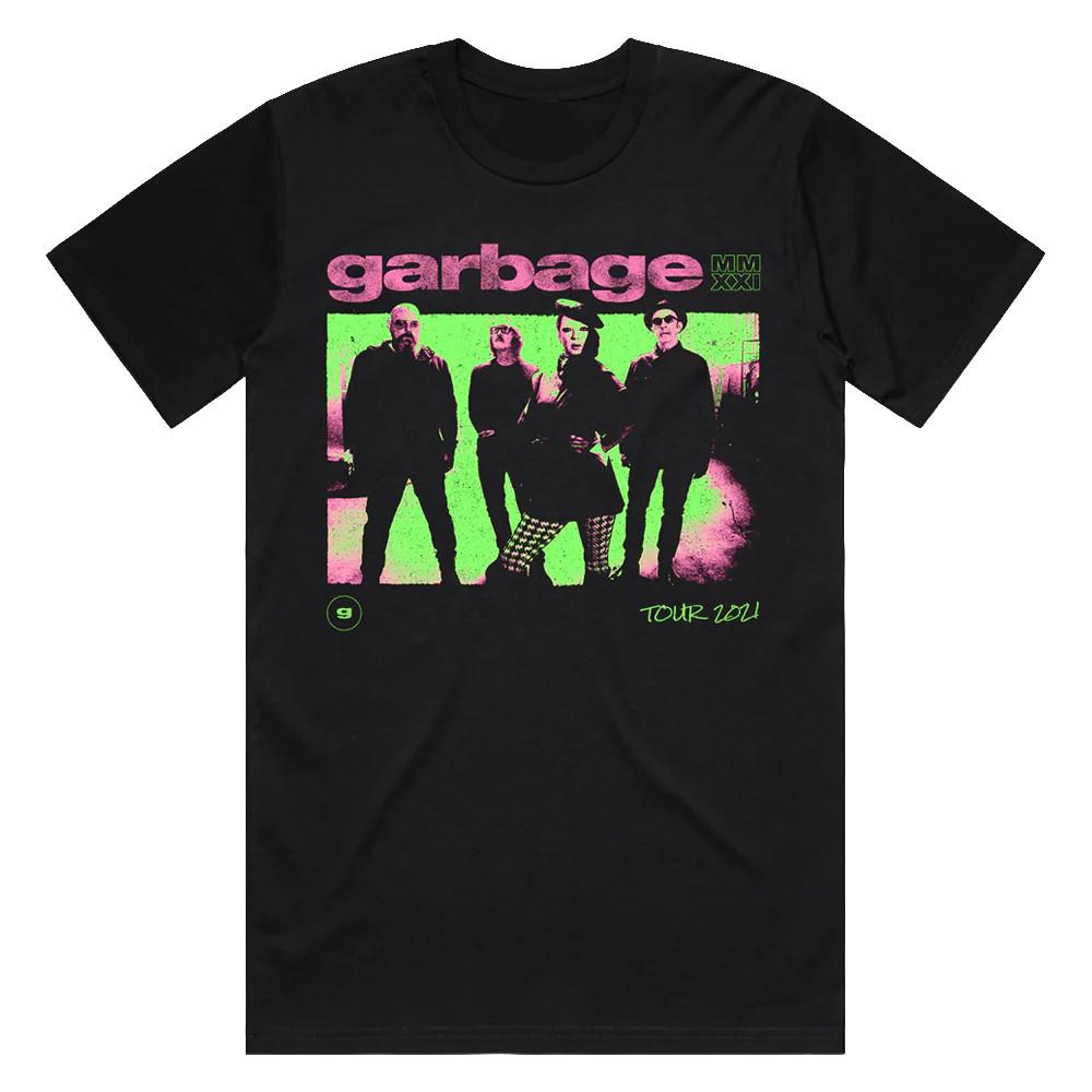 Garbage band 2021 tour graphic T-shirt
