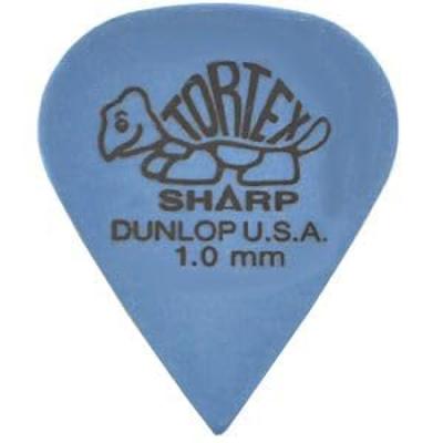 Медиатор Jim Dunlop TORTEX SHARP Медиаторы Tortex Sharp Медиатор Musent Custom Players Бонус В комплекте 24 шт. 1,00 мм и 412B100-BLU-24P