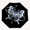 1pc Butterfly Design Automatic Folding Umbrella Durable Iron Frame,All Seasons Home Travel Outdoor Multifunctional Umbrella yy251115071