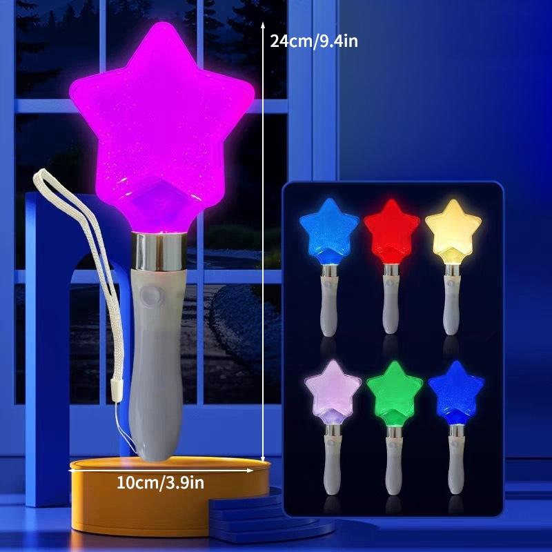 Durable Color Changing Glow Stick Kpop Lightstick Concert Support Stick LED Light Rods Wedding Party Time Halloween Lighting Decor