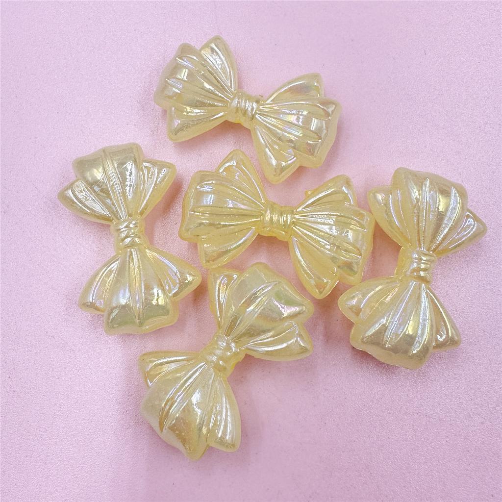 Брелок для браслета, аксессуары, бусины-бабочки, акриловая цепочка для мобильного телефона 23,2*35,5 мм, красочные «сделай сам», 5 шт., изысканная ручная работа