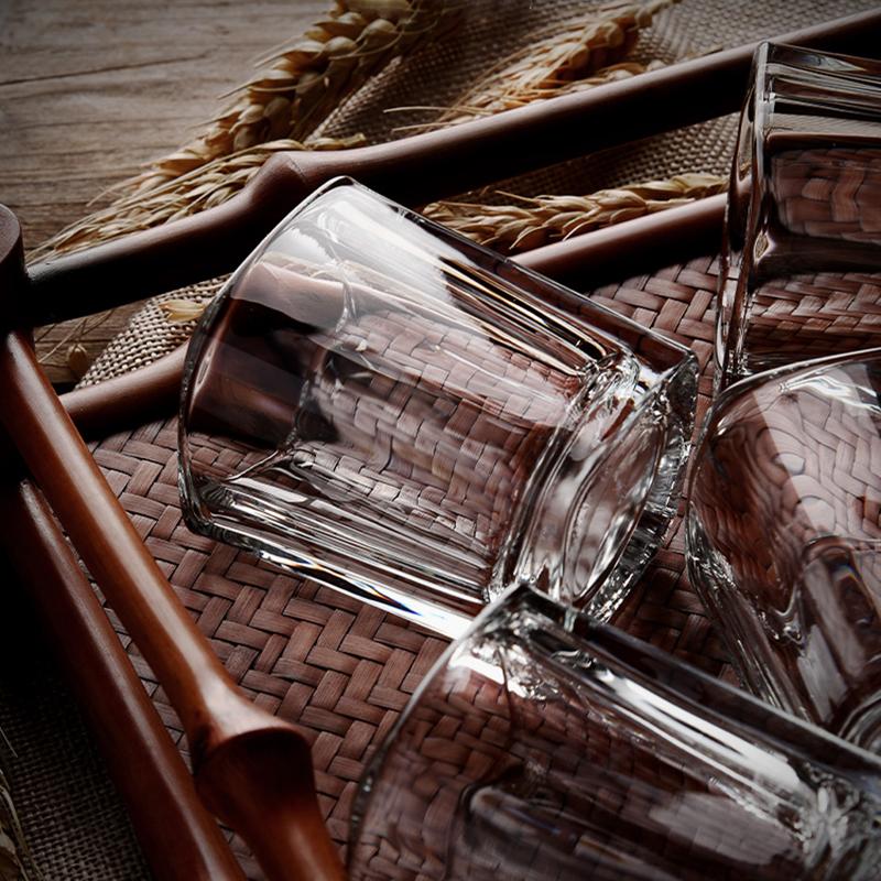 Набор из 12 штук Бокал для вина Стопка Стаканы для виски Набор Креативная посуда Подарки на новоселье Свадебный юбилей Прозрачный