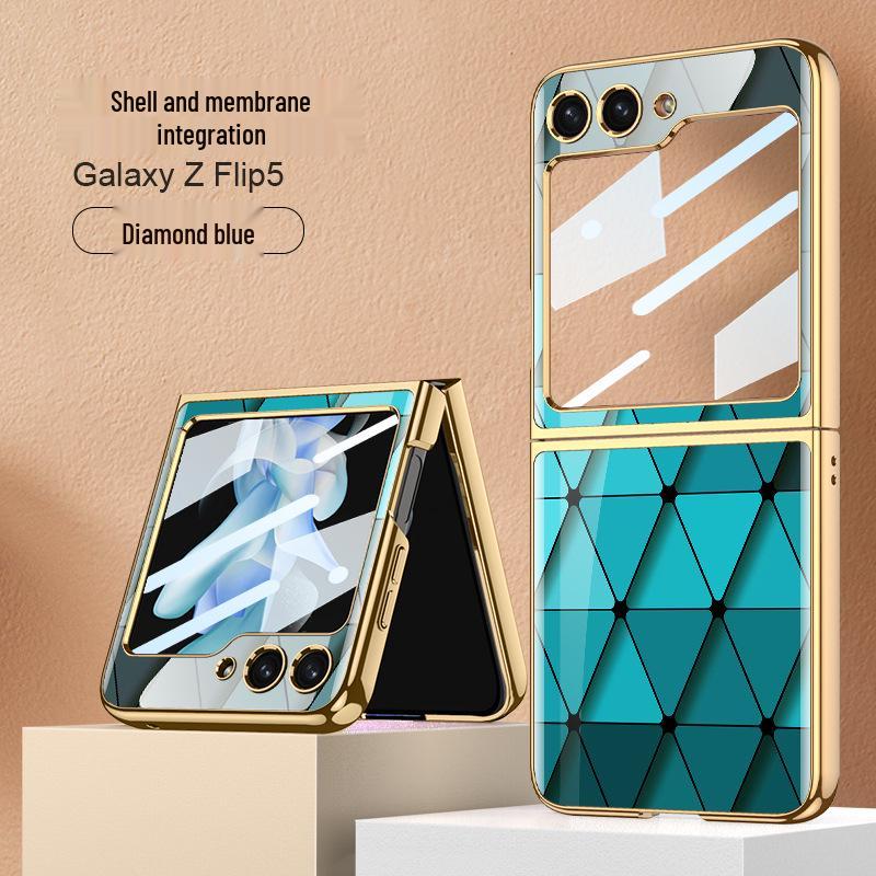Защитный и стильный чехол для Samsung Galaxy Z Flip 5 - Ударопрочный и креативный.