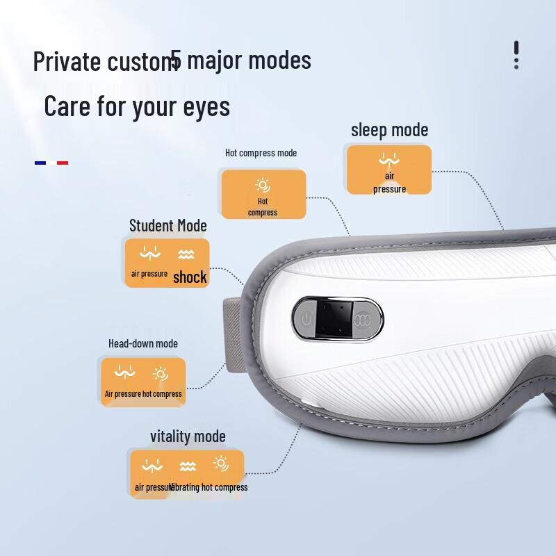 Умный массажер для глаз Desleep F320, китайская вилка (адаптер в комплекте)