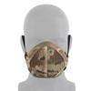 Outdoor sports mask with breathable mesh and soft silicone inner layer ventilation mask