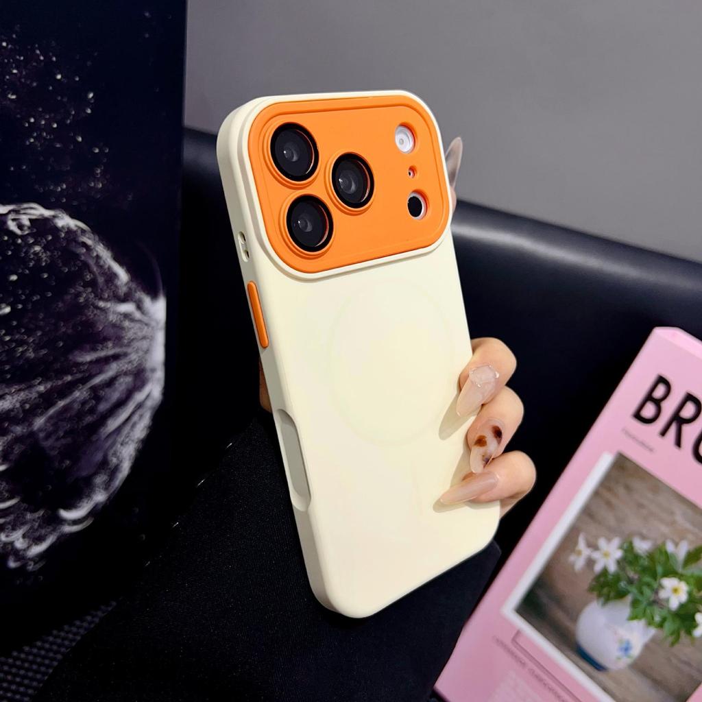 Чехол-органайзер для мгновенных фото с цветовыми блоками для iPhone 16 Pro Max и Apple 17, матовый жидкий силикон для iPhone 14/15