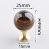 TENCHTWO 25mm Sphere Brass Furniture Drawer Knob Nature Stone Kitchen Dressing Cabinet Pulls Cabinet Wardrobe Door Handle
