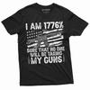 2nd Amendment Shirt 1776 Patriotic T-Shirt Pro Gun Tee Second Amendment Tee
