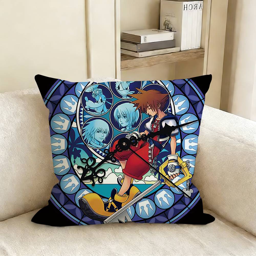 K-Kingdom Game H-Hearts Pillow Case Living Room Sofa Cushion Cover Suitable For Home Bedroom Room Decoration