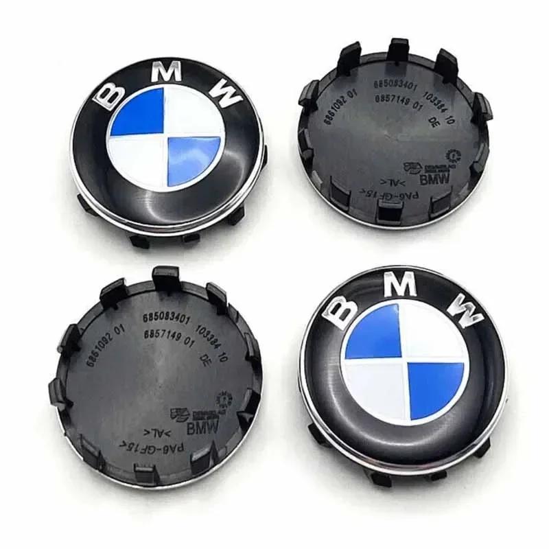-4 шт. 56 мм/60 мм/68 мм центральные колпачки ступицы для BMW – Подходят для X1 X3 X5 E70 E71 X6 M3 F30 F20 F10 F11 G30 E36 E46 E53 E90 E91 E60 E61
