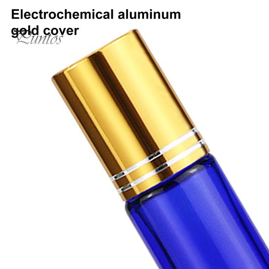 3/12 шт., флаконы с роликовыми шариками для эфирного масла, многоразовые пустые бутылки из прозрачного стекла с роликовыми шариками из нержавеющей стали для парфюмерии, косметического лосьона Essential