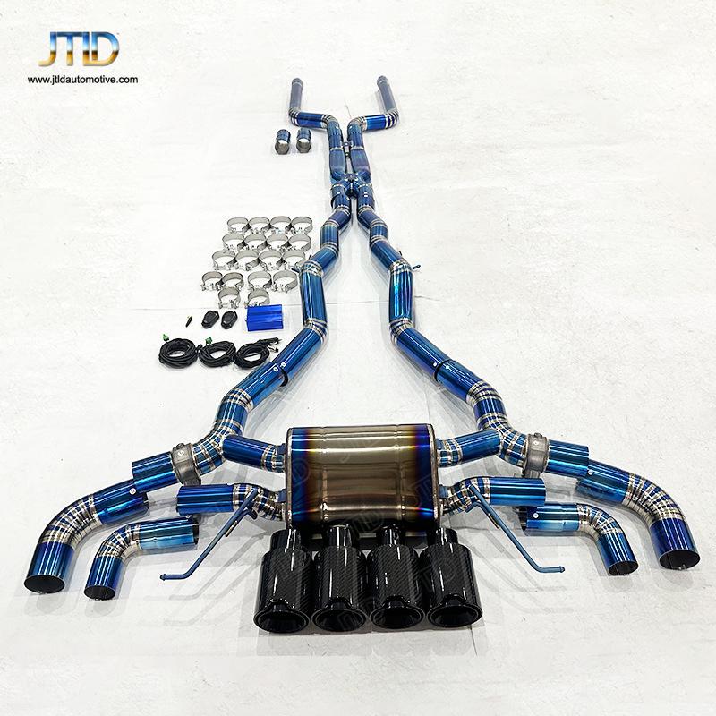 BMW M8 F91/F92/F93 Titanium Alloy Mid & Rear Exhaust with Valve