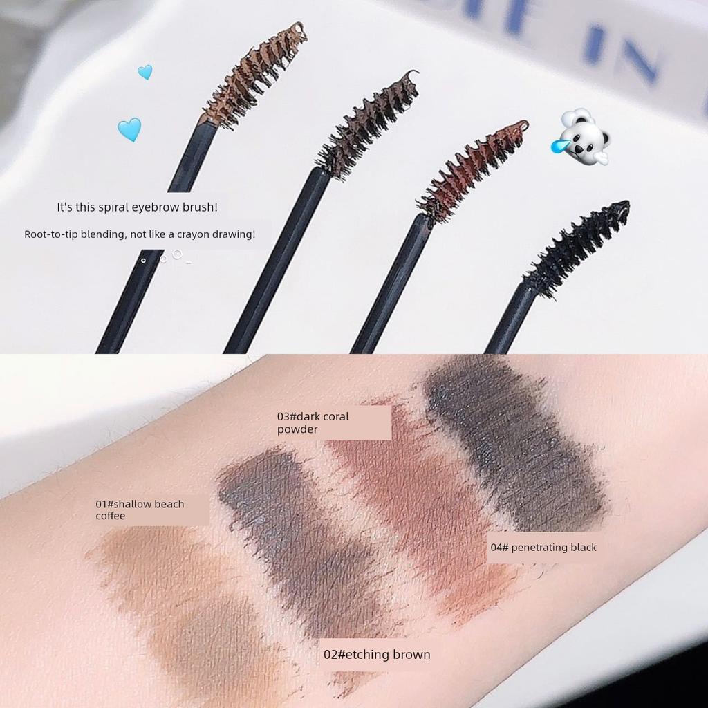 Eyebrow Dyeing Cream for Women, Waterproof, Long-Lasting, Non-Fading, Black Wild Eyebrow Styling Dyeing Cream, Pink Brown Light-Colored Water
