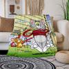 Tom & Jerry Garden Hose Outdoor Decorative Watering CanBlanket Flannel Throw Blanket for Sofa, Bed, Travel, Camping, Office