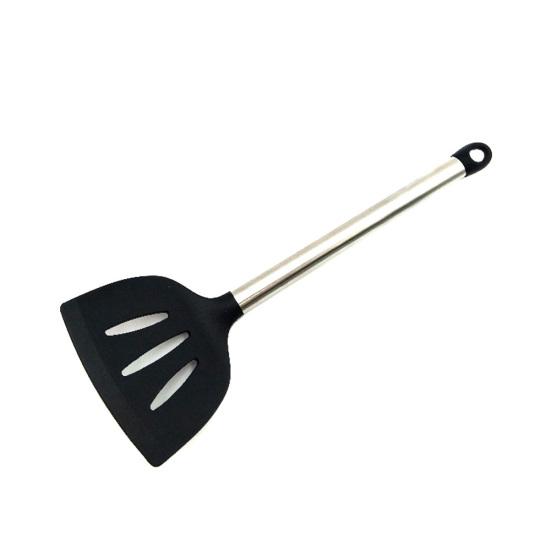 Силиконовая антипригарная лопатка, совок для супа, дуршлаг, скребок, кухонный инструмент, распродажа, товары