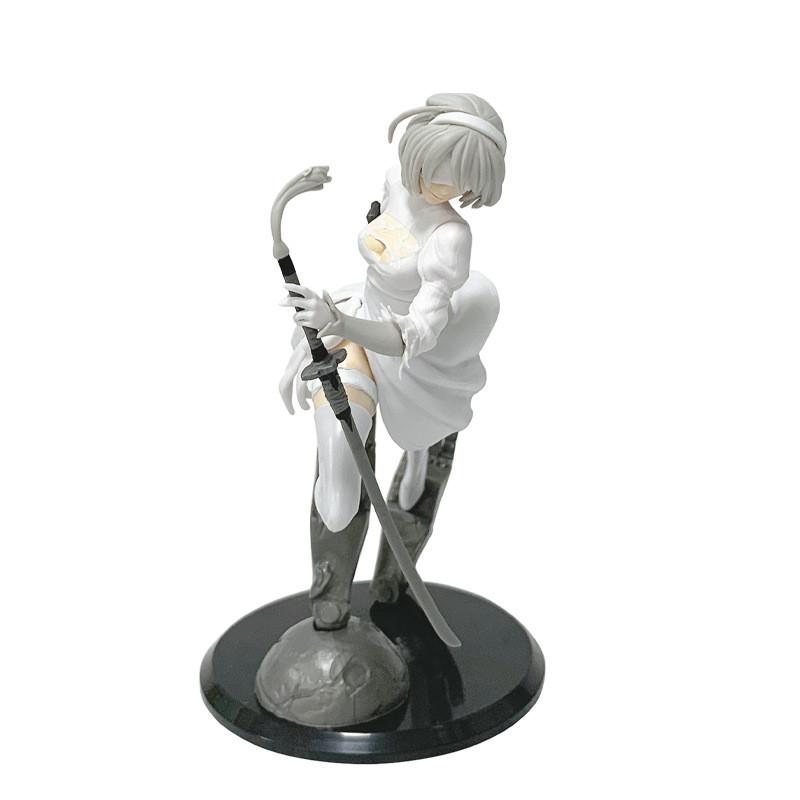 Nier Automata 2b Pvc Figurine With Articulated Parts For Cosplay And Collection