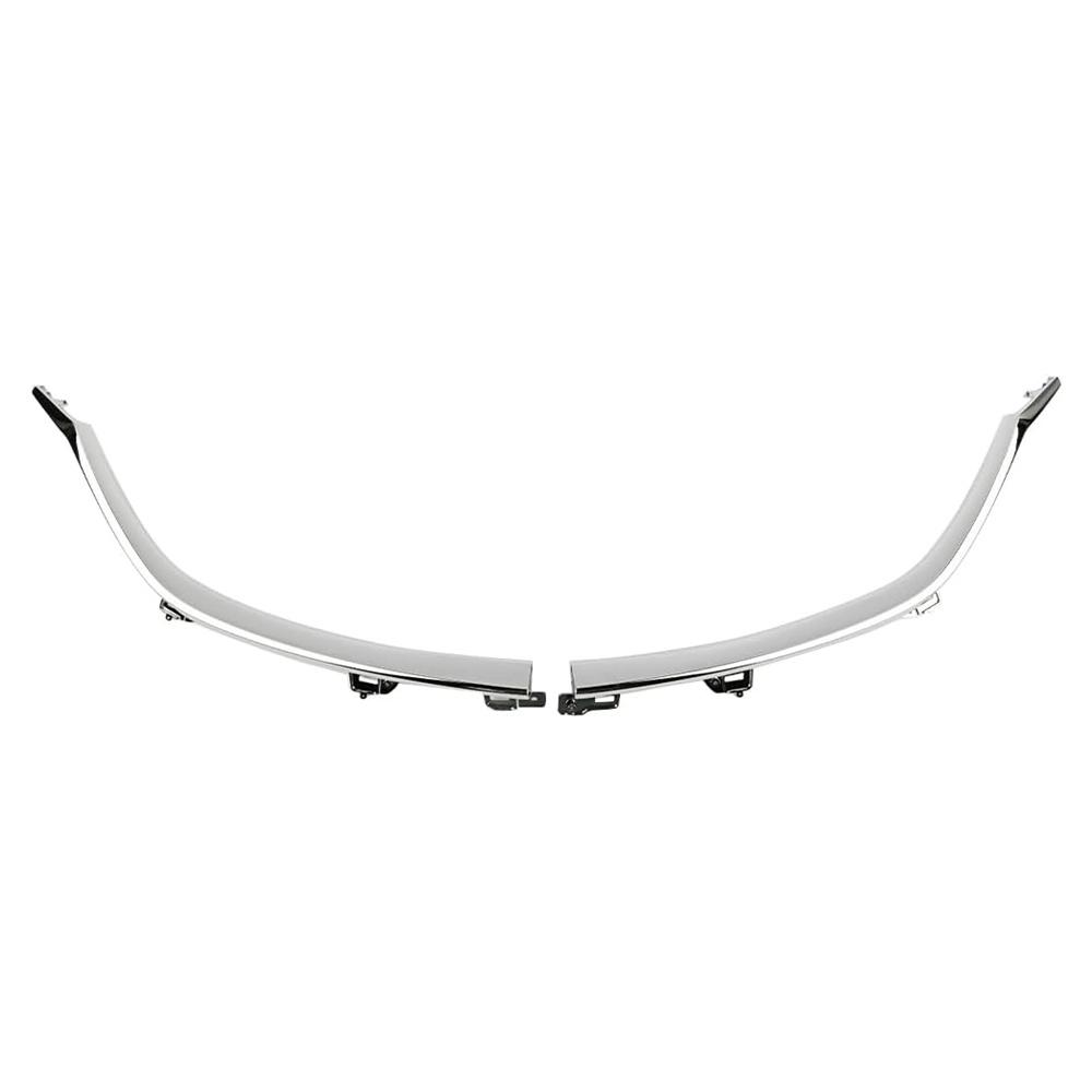 2 шт. Молдинг передней решетки Хромированная накладка Левая и правая сторона Для Mazda 6 2014-2017 США