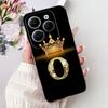 Чехол для Infinix Hot 40 Pro X6837 Роскошная Корона Буквы Чехол Мягкий Силиконовый Чехол для Телефона Для Infinix Hot 40i Hot40 Pro Hot40i Накладка