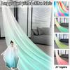 400*150 см Китайский стиль градиент цвета ткани Радужная шифоновая ткань Diy Древний стиль Hanfu платье сценический костюм вечеринка Декор