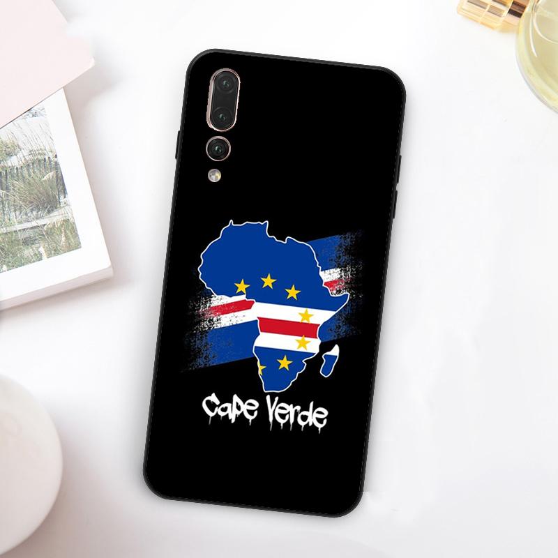 Флаг Кабо-Верде Для Huawei Nova 11 10 9 SE Y70 Y60 Y90 Y61 Y91 Y73 Y72 12i 11i 8i P30 P40 Lite P60 Pro Чехол