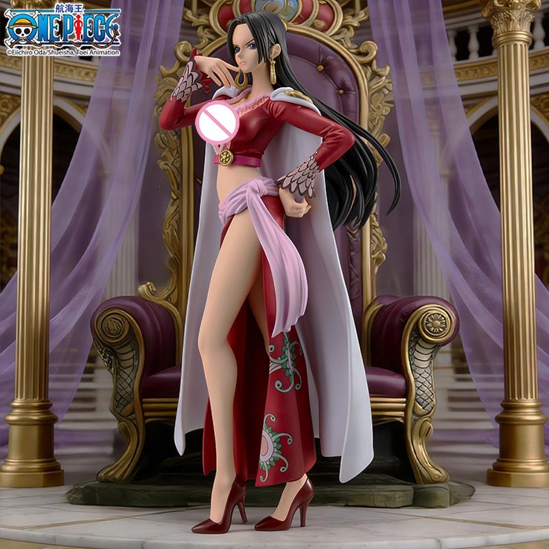 1 шт. Официальная статуэтка Боа Хэнкок из One Piece для домашнего декора, Обязательный подарок для любителей аниме на День святого Валентина, День рождения, Настольный