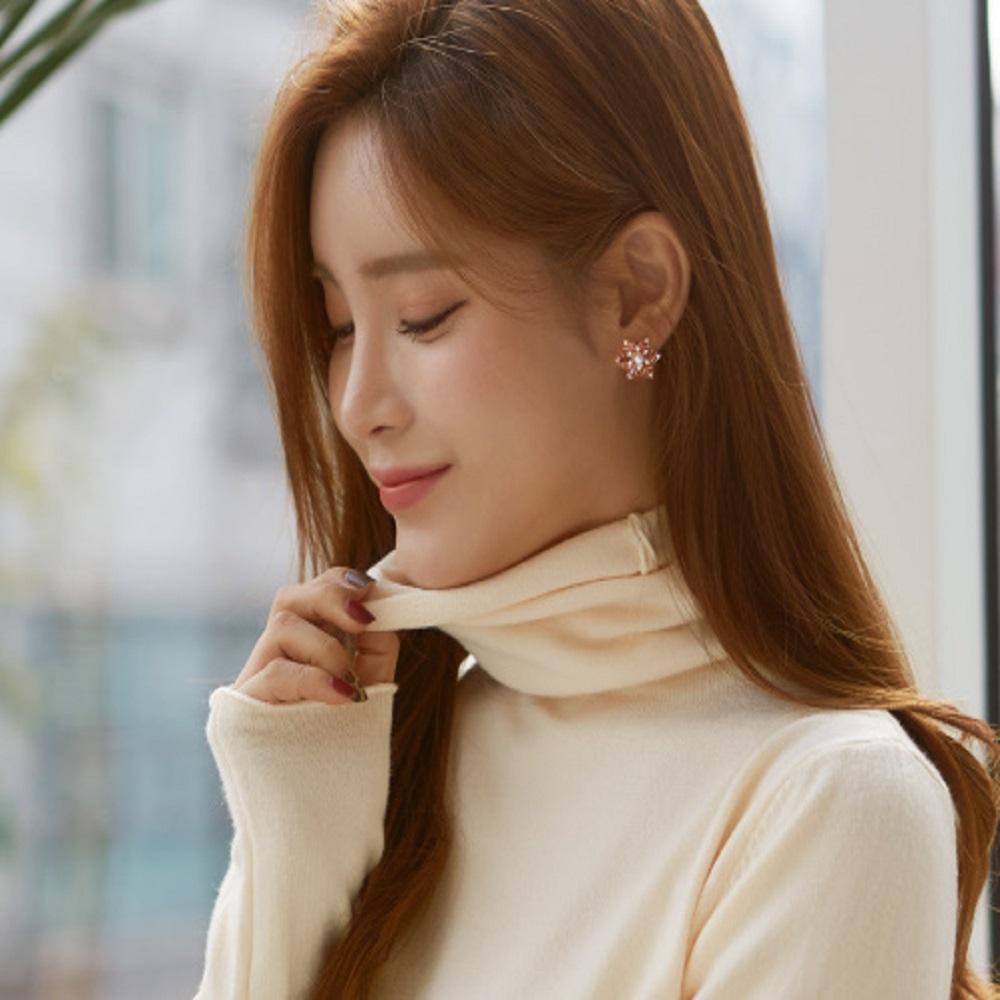 [Silver Needle] Winter Node Earrings (2001908A)