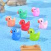 Moss Micro-landscape, Colorful Duckling Figurines, Garden Landscaping Decorations, Accessories, Office Mini Desktop Ornaments