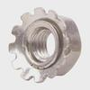 Nickel-Plated Carbon Steel K-Type Hex Lock Nut M3/M4/M5/M6