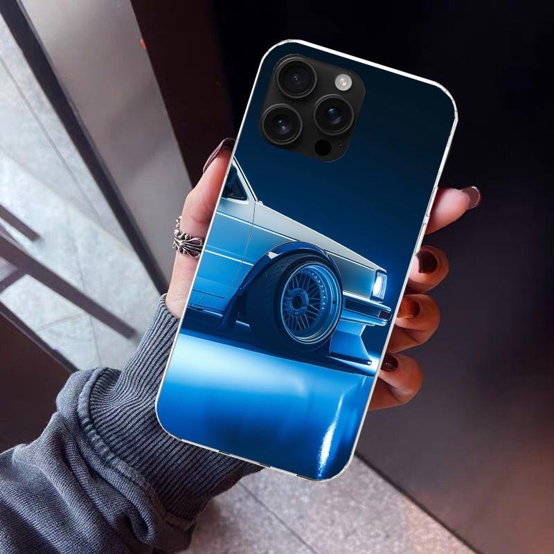 Крутой чехол для телефона автомобиля MK4 MK5 Golf Для iPhone 17 Air 16 15 Pro Max 14 Plus 13 Mini 12 11 Чехол 7 8 SE Силиконовый корпус Печать Fundas