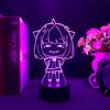 Новая странная светодиодная настольная лампа ANMIT Anime SPY×FAMILY Anya Forger Рисунок 3D ночник Красочный сенсорный пульт дистанционного управления Рождественский подарок
