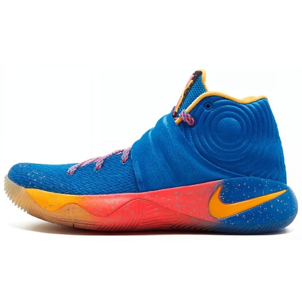 Nike Kyrie 2 Promo 'EYBL' (Unisex) Photo Blue / University Gold-Black Basketball Shoes 847687 470