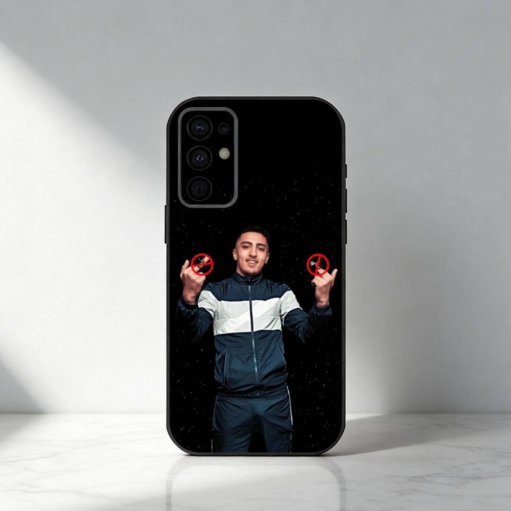 M-Morad 04M-Morad M-MDLR Phone Case For Samsung S25,S24,S21,S22,S23,S30,Ultra,S20,Plus,Fe,Note,5G Black Cover
