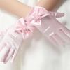 Dress Accessories Wedding Princess Gloves Bowknot Gloves Dress Gloves Brief Paragraph Lady Gloves