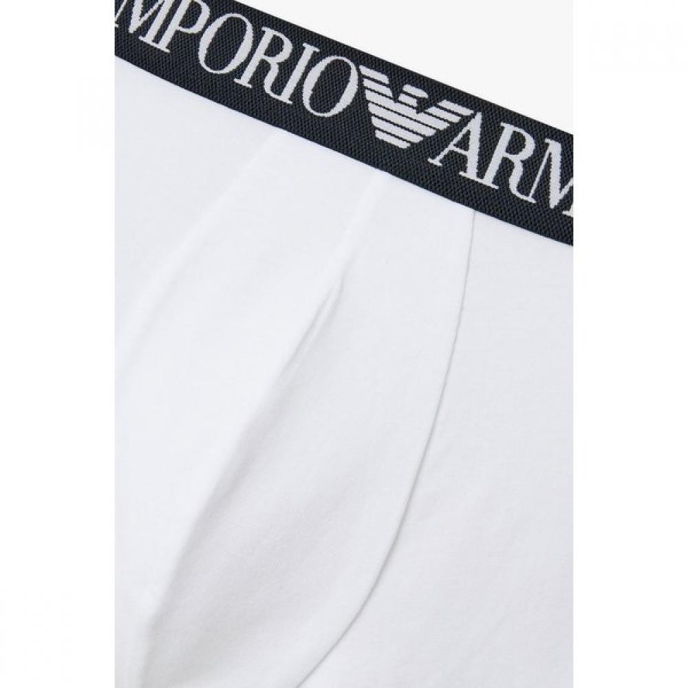 Emporio Armani Мужские S Логотип Деталь Полосатый ящикS 0816112154