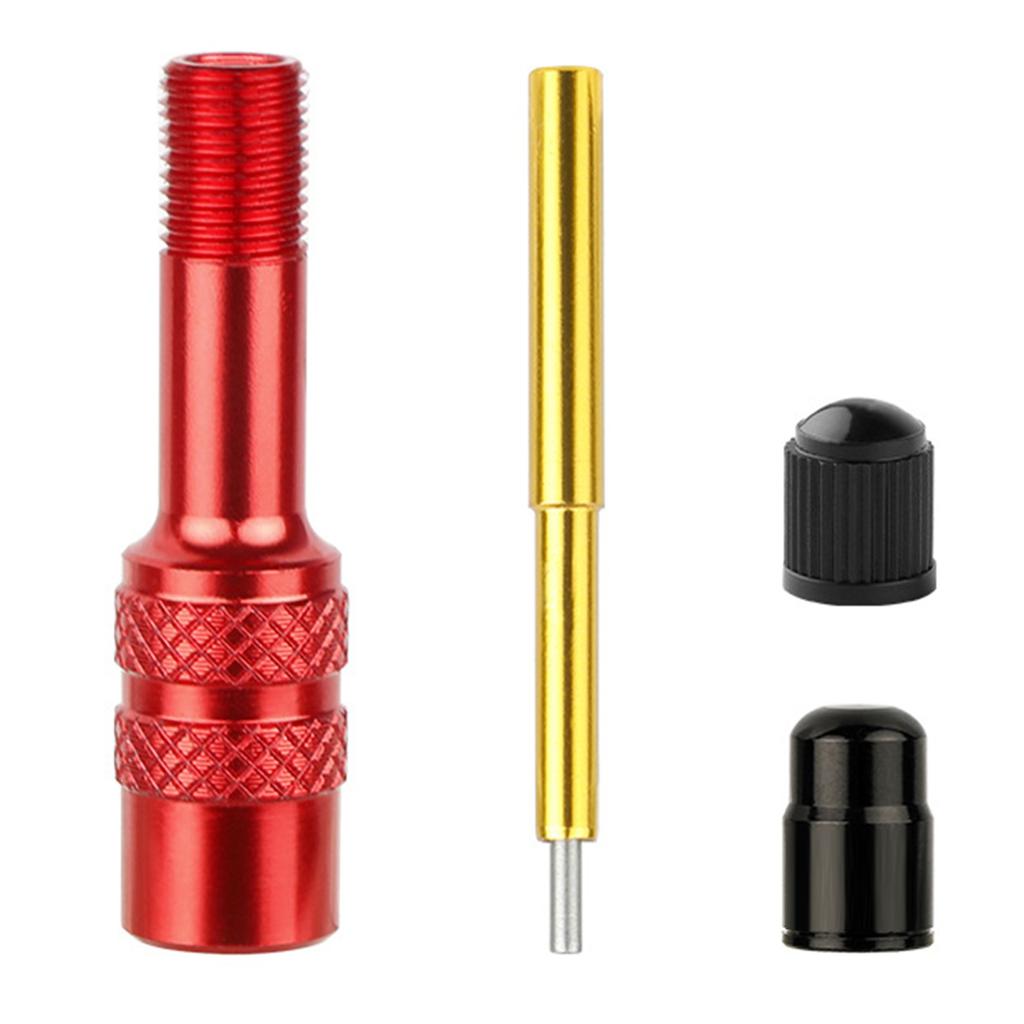 Valve Caps Stem Extender Metal Automotive Wheel Valve Caps Stem Extension Bicycles Valve Stem Extenders Enduring